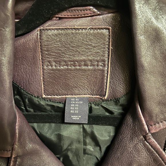 Amaryllis Soft Leather Moto Jacket - Picture 3 of 8